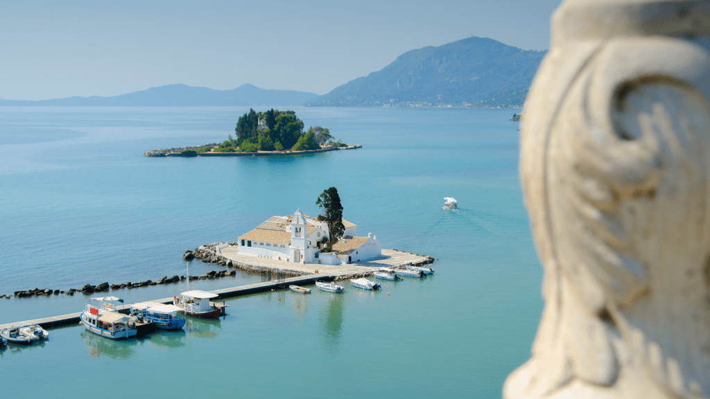 best places in Greece for families Corfu