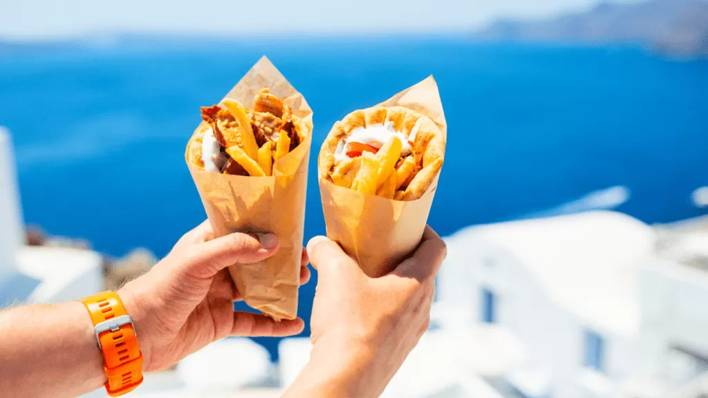 best places in Greece for families: Gyros