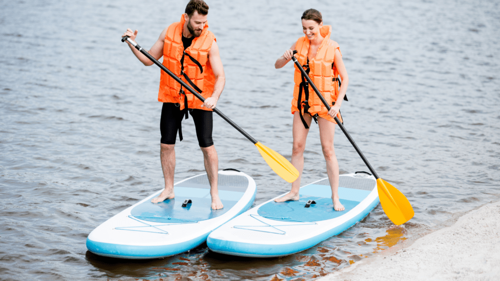 Paddle Boarding Kona Kai resort