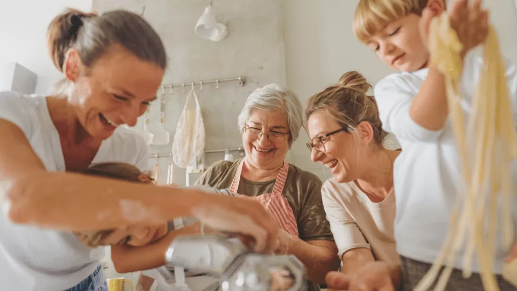 Italian cooking classes for families