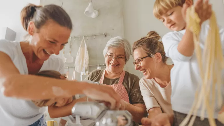 Italian cooking classes for families