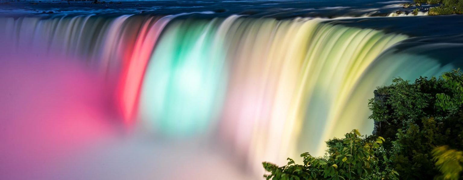 niagara falls illumination board